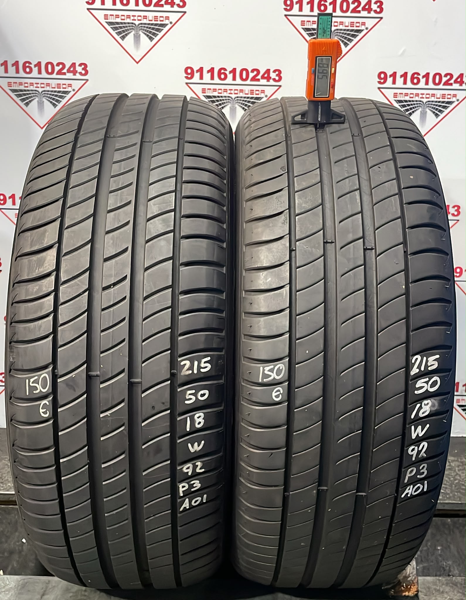 MICHELIN PRIMACY 3 USADO  215/50 R18 92 W